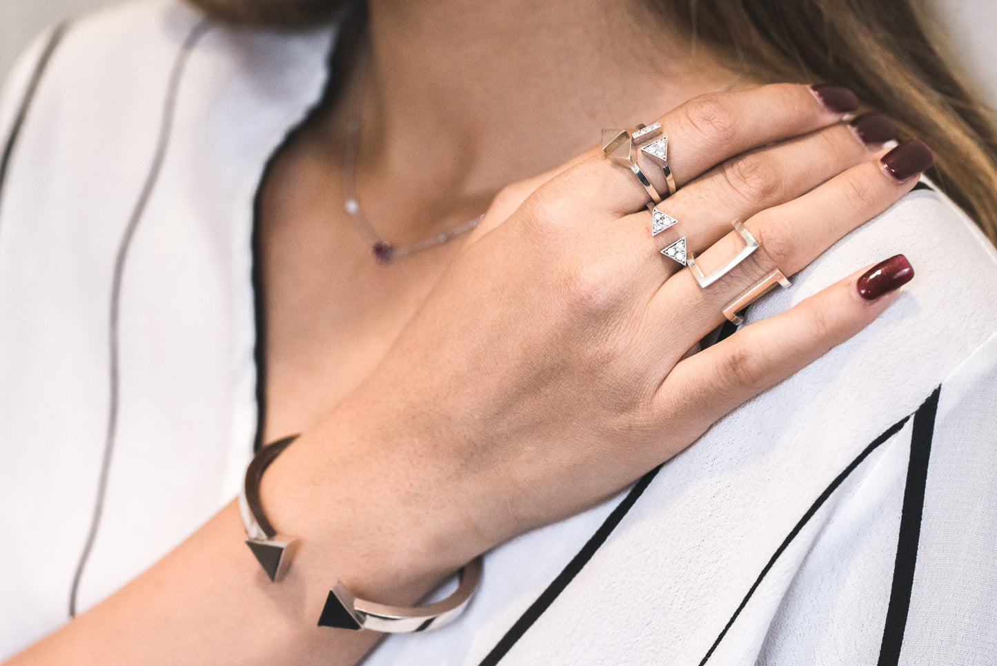 Balance ring- Sterling Silver